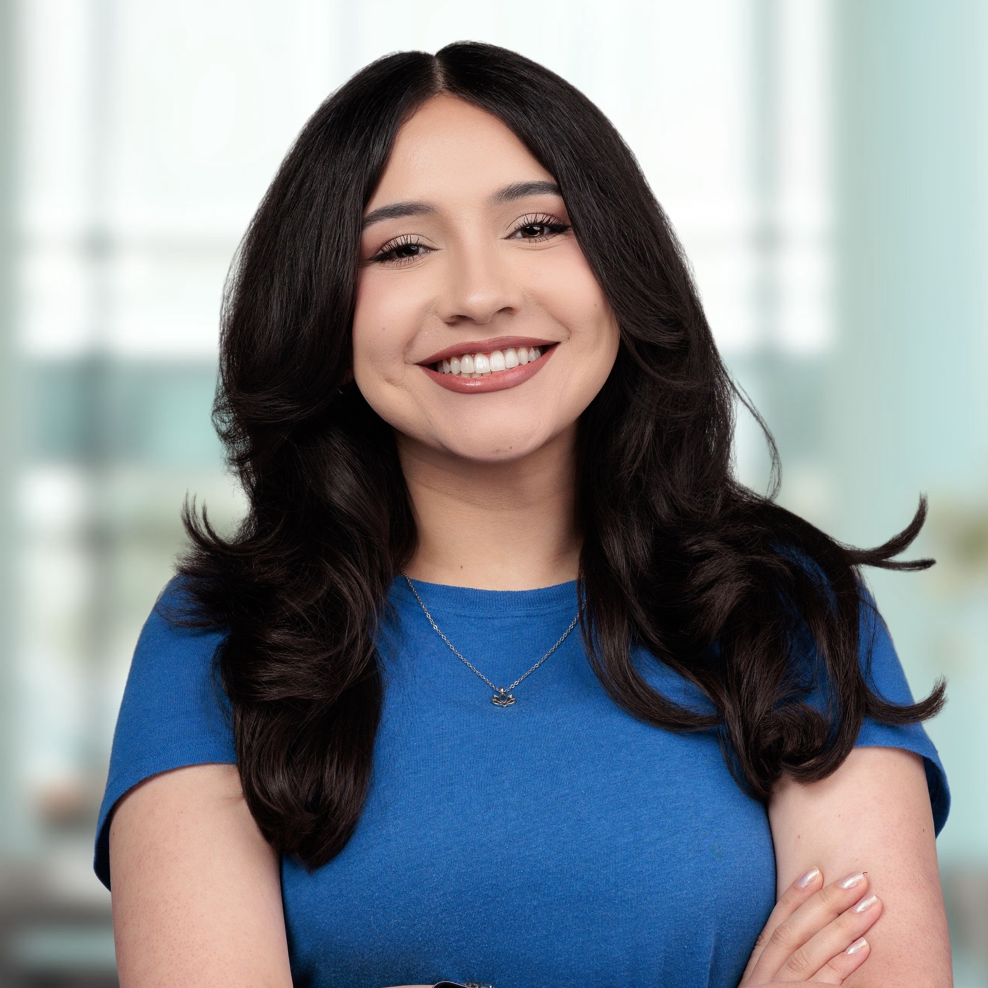 Clear aligners on plastic model