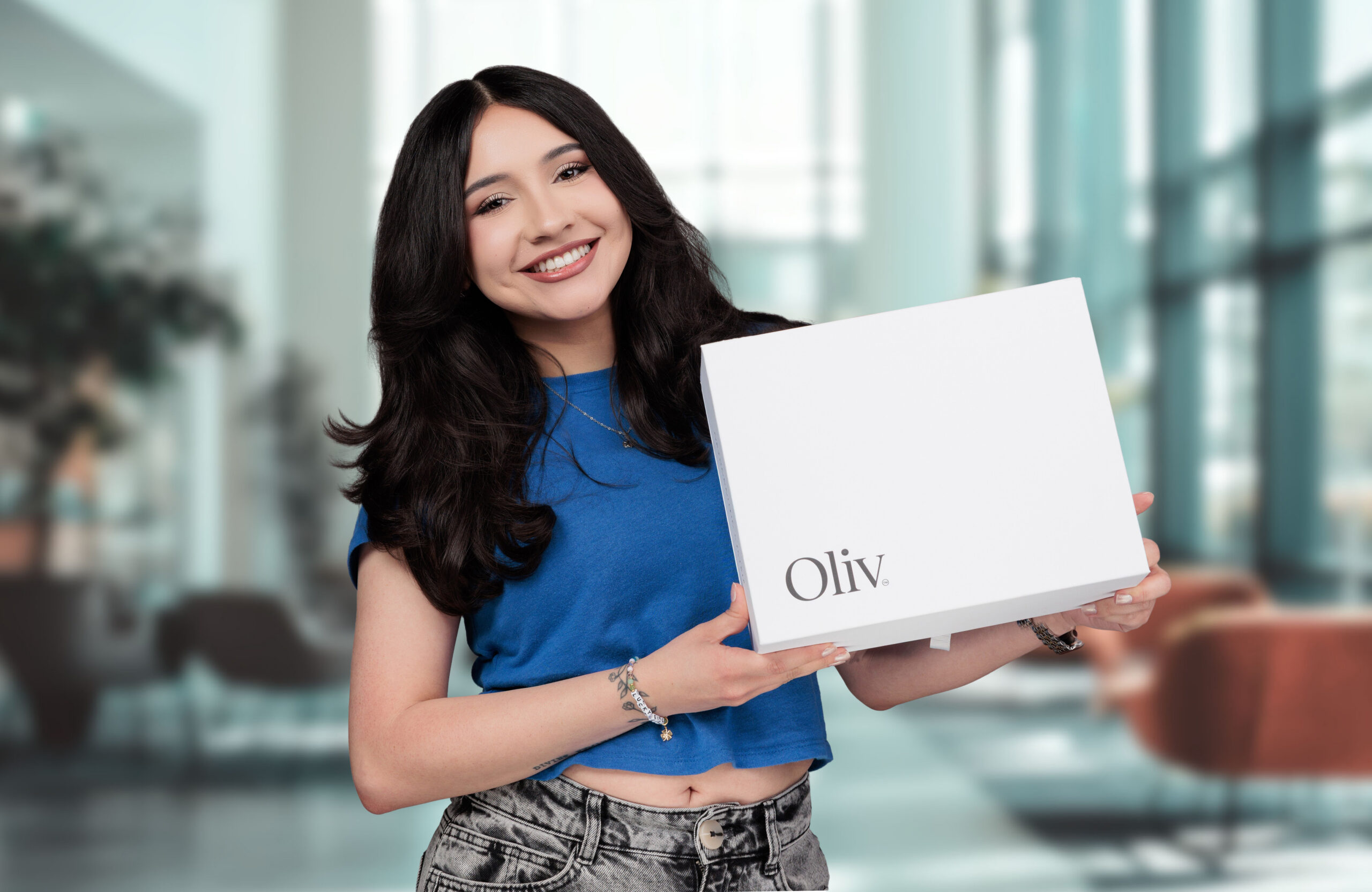 Young woman smiling after an orthodontic treatment at Austin Orthodontics